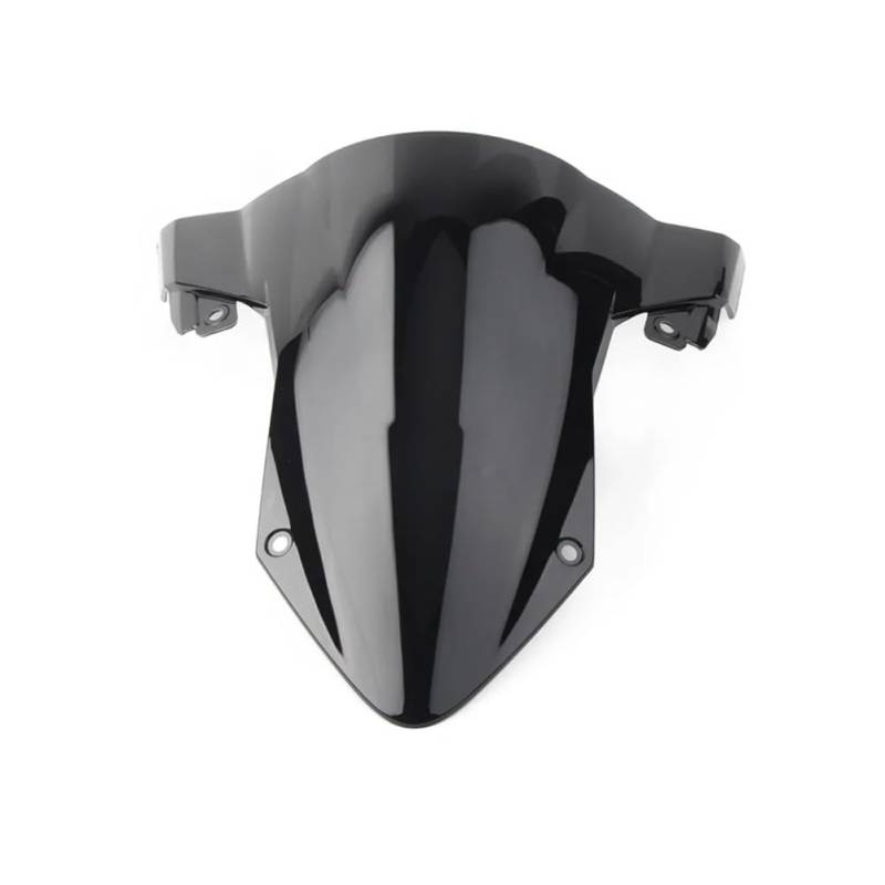 YULEGUDI Motorrad Windschild Für BM&W Für S1000RR Für S 1000RR Für S 1000 RR 2019 2020 2021 2022 2023 Motorrad Double Bubble Windschutzscheibe Deflektor Schutz Windschutz(Black) von YULEGUDI