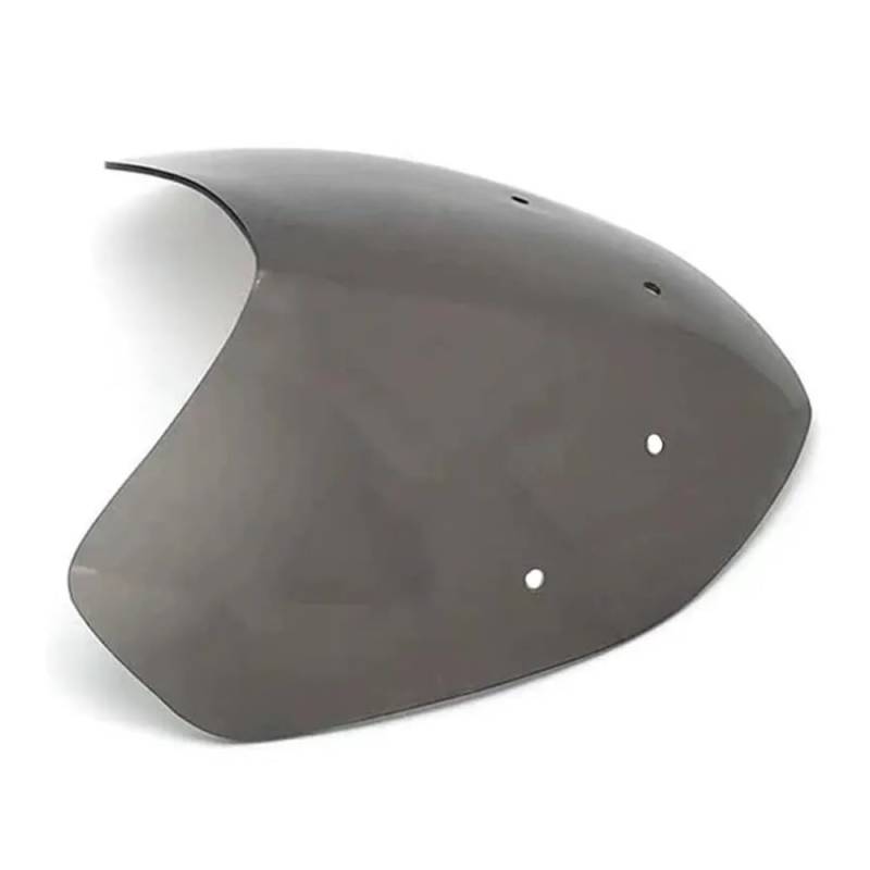 YULEGUDI Motorrad Windschild Für Hon┐da Für Hornet 600 Für CB 600F 2007 2008 2009 2010 Motorrad Windschutzscheibe Double Bubble Windschutz Bildschirm Windabweiser(Gray) von YULEGUDI