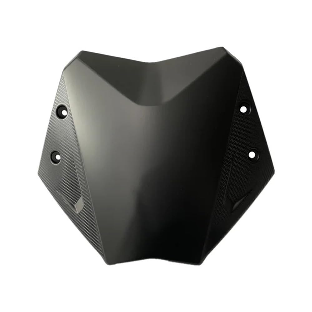 YULEGUDI Motorrad Windschild Für Y&amaha Für TMAX530 SX 2012 2013 2014 2015 2016 Für TMAX-530 Windschutzscheibe Sport Kurze Windabweiser Schwarz Motorrad Windschutzscheibe(Matte) von YULEGUDI