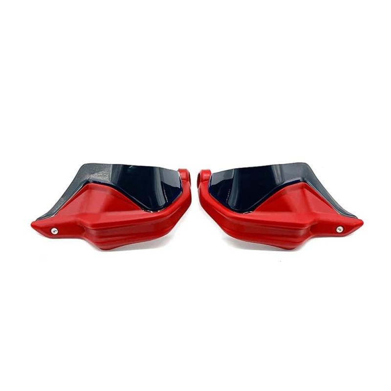 YULEGUDI Motorradhandprotektoren Lenkerschutz Passend Für CF-M-OTO Für 650GT Für 400GT 2023 Lenkerschutz(Red Black-1Set) von YULEGUDI