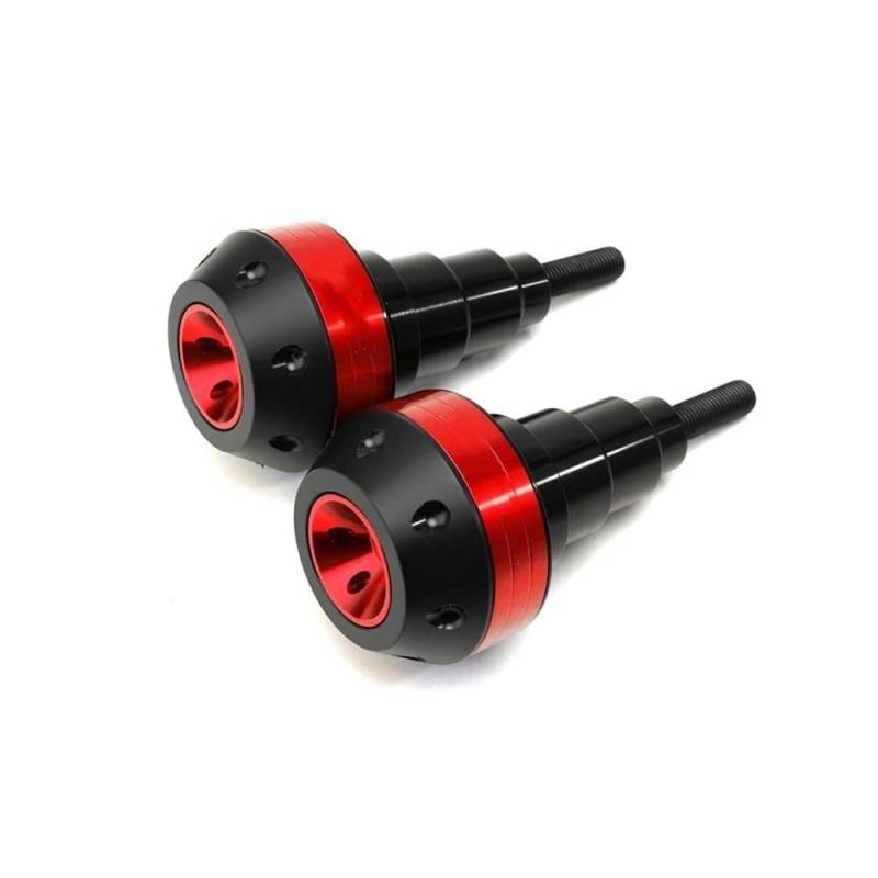 YULEGUDI Rahmenschieber Crash-Schutz Motorrad Aluminium Rahmen Sliders Crash Fallen Schutz Für K&awasaki Für Ninja Für ZX10R Für ZX-10R 2006-2019 2020 2021 Für ZX-10R(Red) von YULEGUDI