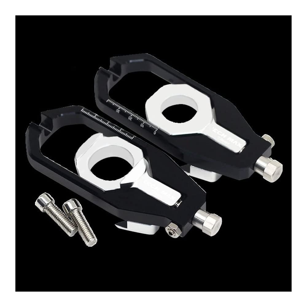 YULEGUDI Schwingenschutz Montageständer Für Y&amaha TMAX Tmax560 TMAX 560 TECH MAX 2020 2021 2022 Motorrad Hinterrad Achsblöcke Kettenspanner Spanner Schwingenspulen(A Black) von YULEGUDI