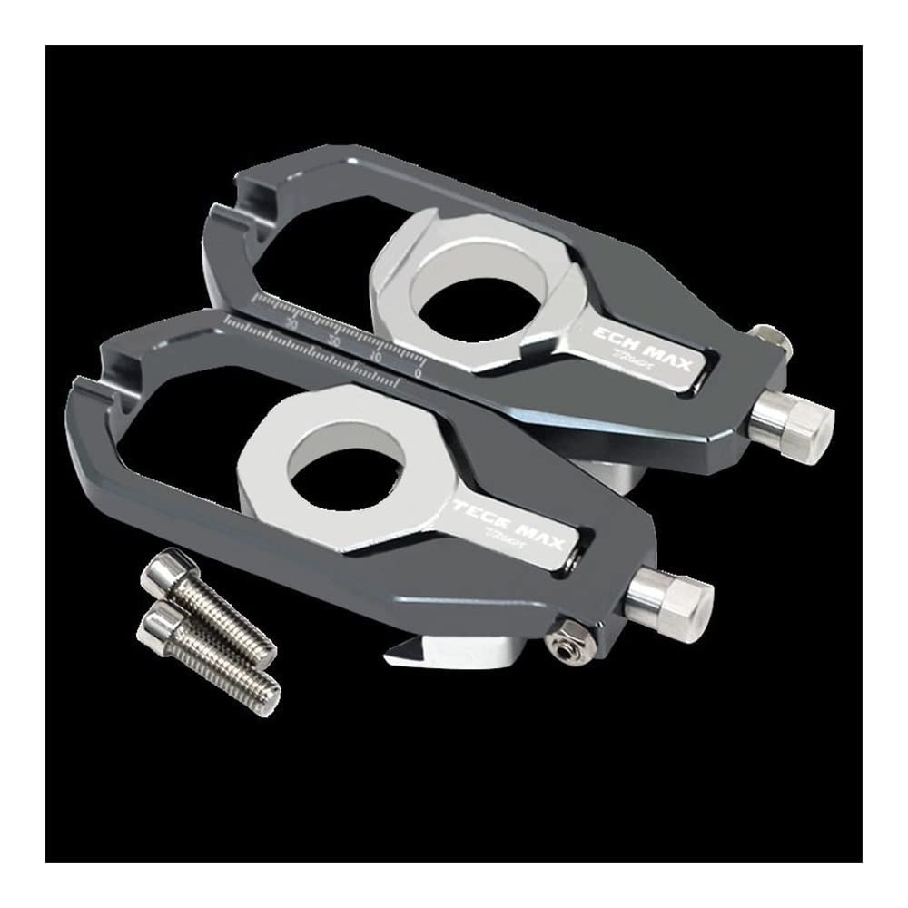 YULEGUDI Schwingenschutz Montageständer Für Y&amaha TMAX Tmax560 TMAX 560 TECH MAX 2020 2021 2022 Motorrad Hinterrad Achsblöcke Kettenspanner Spanner Schwingenspulen(A Titanium) von YULEGUDI