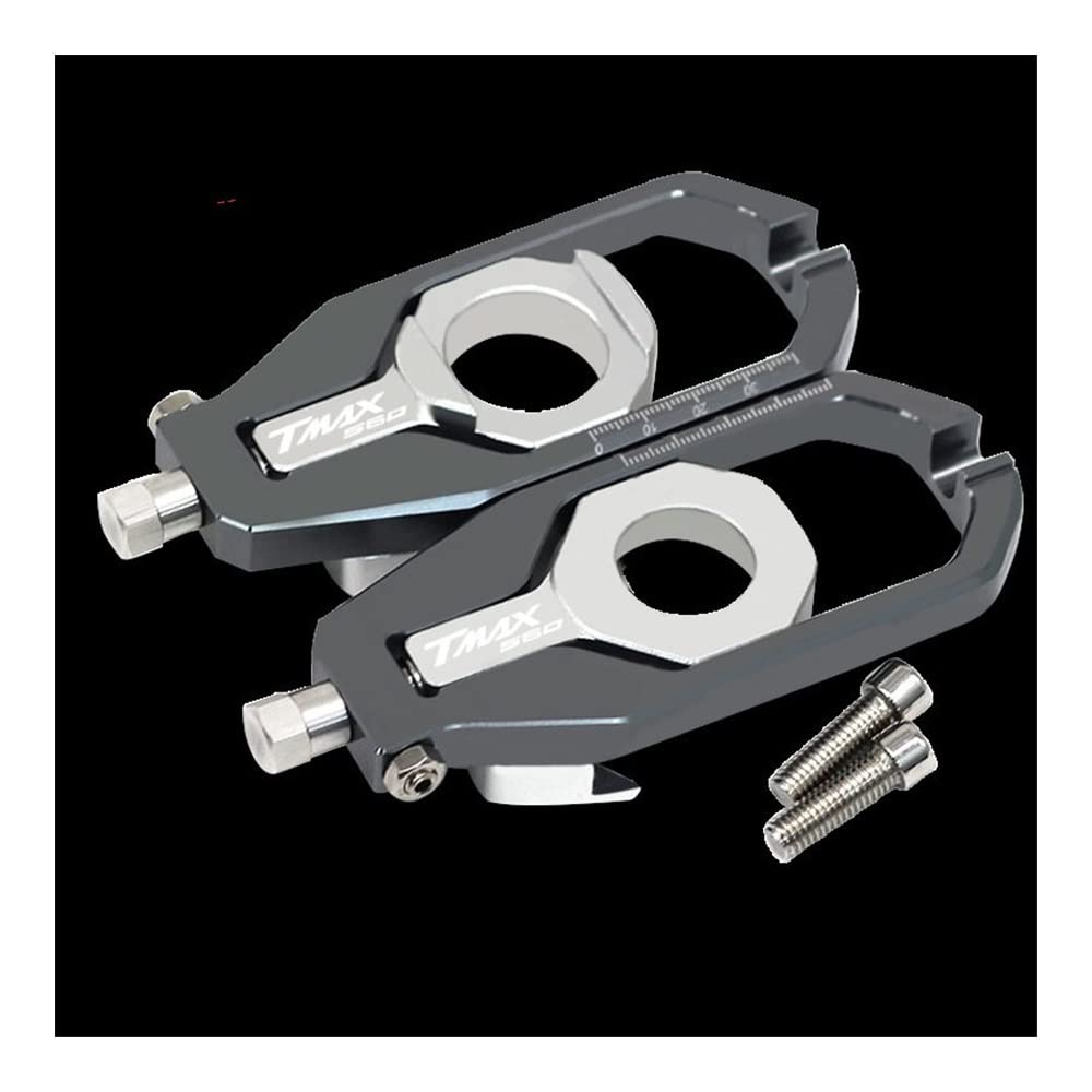 YULEGUDI Schwingenschutz Montageständer Für Y&amaha TMAX Tmax560 TMAX 560 TECH MAX 2020 2021 2022 Motorrad Hinterrad Achsblöcke Kettenspanner Spanner Schwingenspulen(TMAX560 Titanium) von YULEGUDI