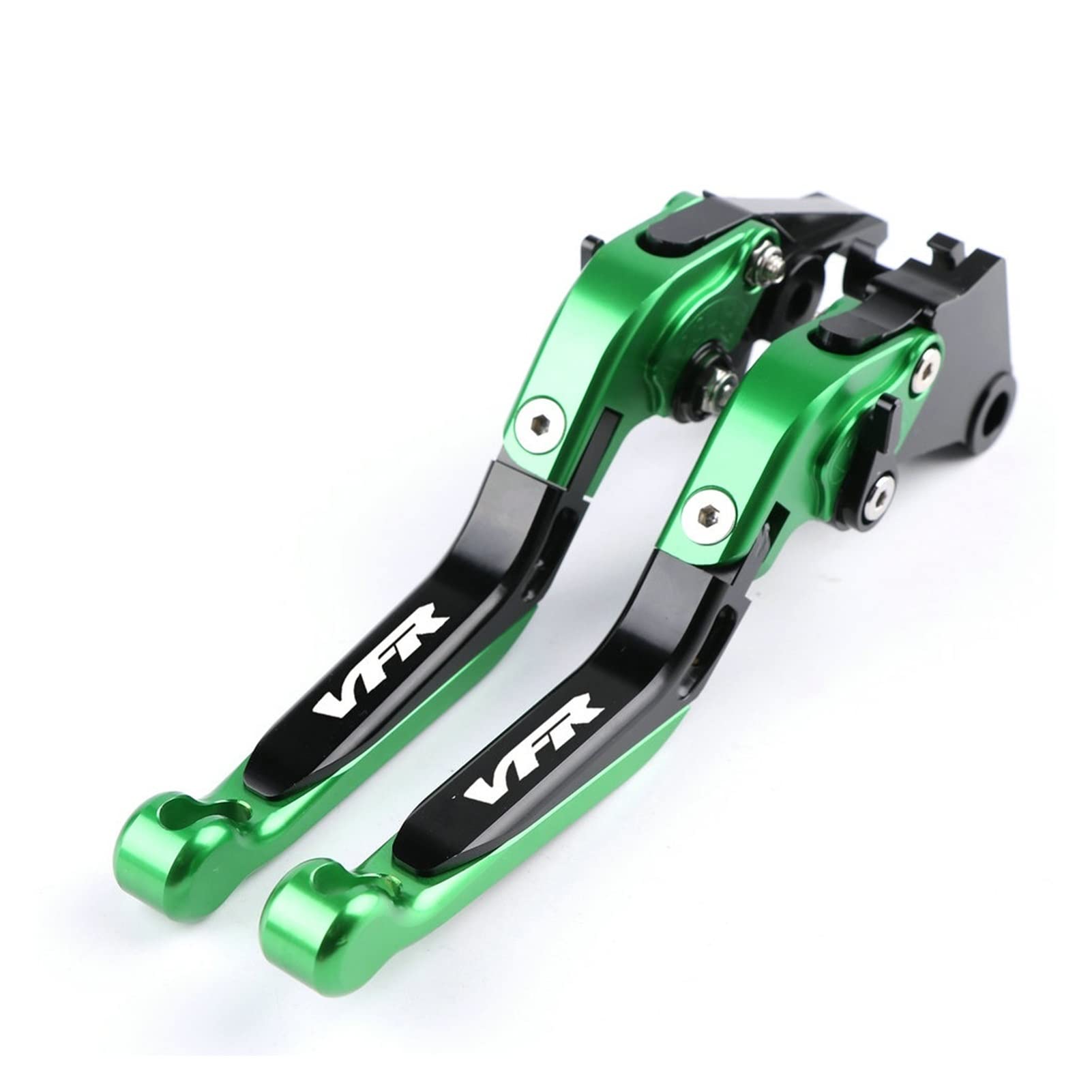 YUNDVLT Motorradzubehör VFR800 Bremskupplungshebel Replacement for Hon Da VFR800/F Fi/W1 VTEC VFR 800 F 800F Fi W1 VTEC Bremskupplungshebel Hebel(GreenBlackGreen) von YUNDVLT