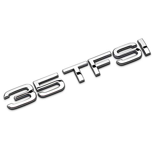 Für Audi 35 TFSI Heckklappen-Aufkleber für Audi TT A3 A4L RS3 Q5 Q7 B4 B6 C5 Auto Dekoration Abzeichen Aufkleber von YUNMIAO