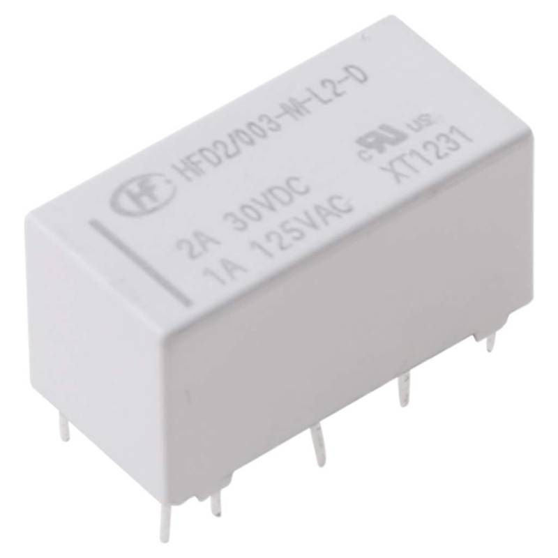 HFD2-003-M-L2-D 10 Pin 3V Subminiatur Elektrische Ausrüstung Doppelspule Einzelspule von YUNNIAN