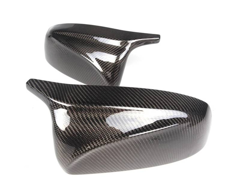 Auto Spiegelkappen Für X5 Für E70 Für X6 Für E71 2008-20132 Stücke Seite Flügel Rück Helle Schwarz Carbon Faser Muster Spiegel Abdeckung Caps SeitenspiegelAbdeckungen (Farbe : Carbon Fiber Look) von YUONUO