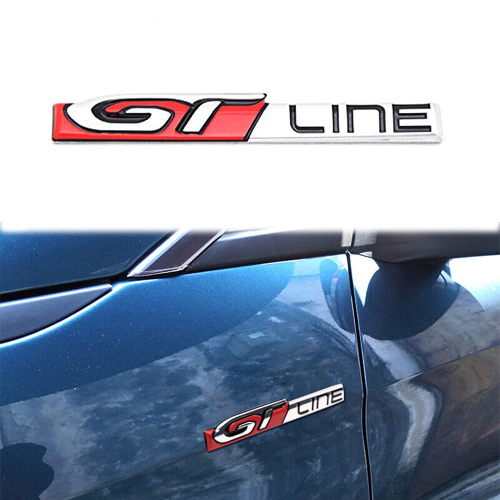 GT Line Auto-Emblem-Aufkleber für 3008 GT/5008 GT 2017 2018 2019 Autozubehör von YUZHONGTIAN