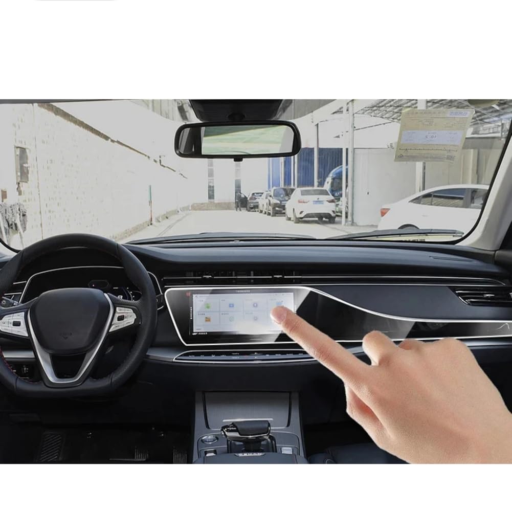 TPU, für Changan OSHAN X7 21-22 Transparente Schutzfolie Auto-Innenaufkleber Center Control Dashboard Windows Lifting Panel von YVFGVZJG