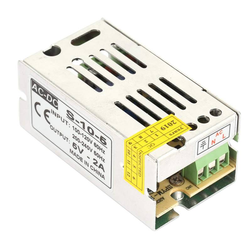 5V Schaltnetzteil Konstantspannungsnetzteil 10W 2A LED-Beleuchtungstransformator - Korrosionsbeständiges DC-Display-Netzteil von YWBL-WH