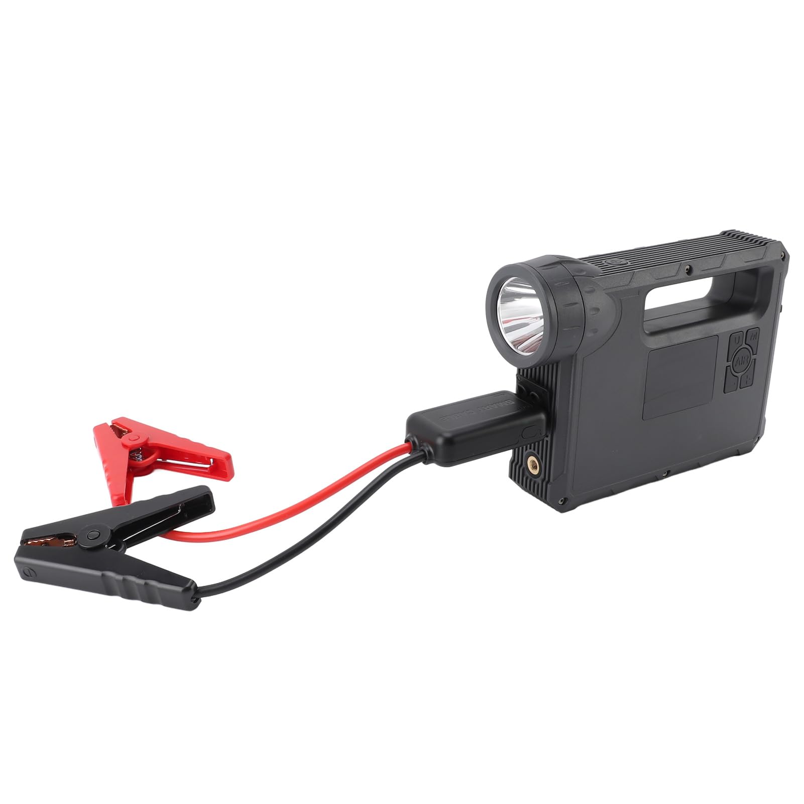 Autobatterie -Jumper -Starter, Tragbarer Auto -Batterie -Sprungstarter -Inflatorbox, Sicherheitsfunktionen, Notlicht, Mobiles Netzteil, Jumpstarter von YWBL-WH