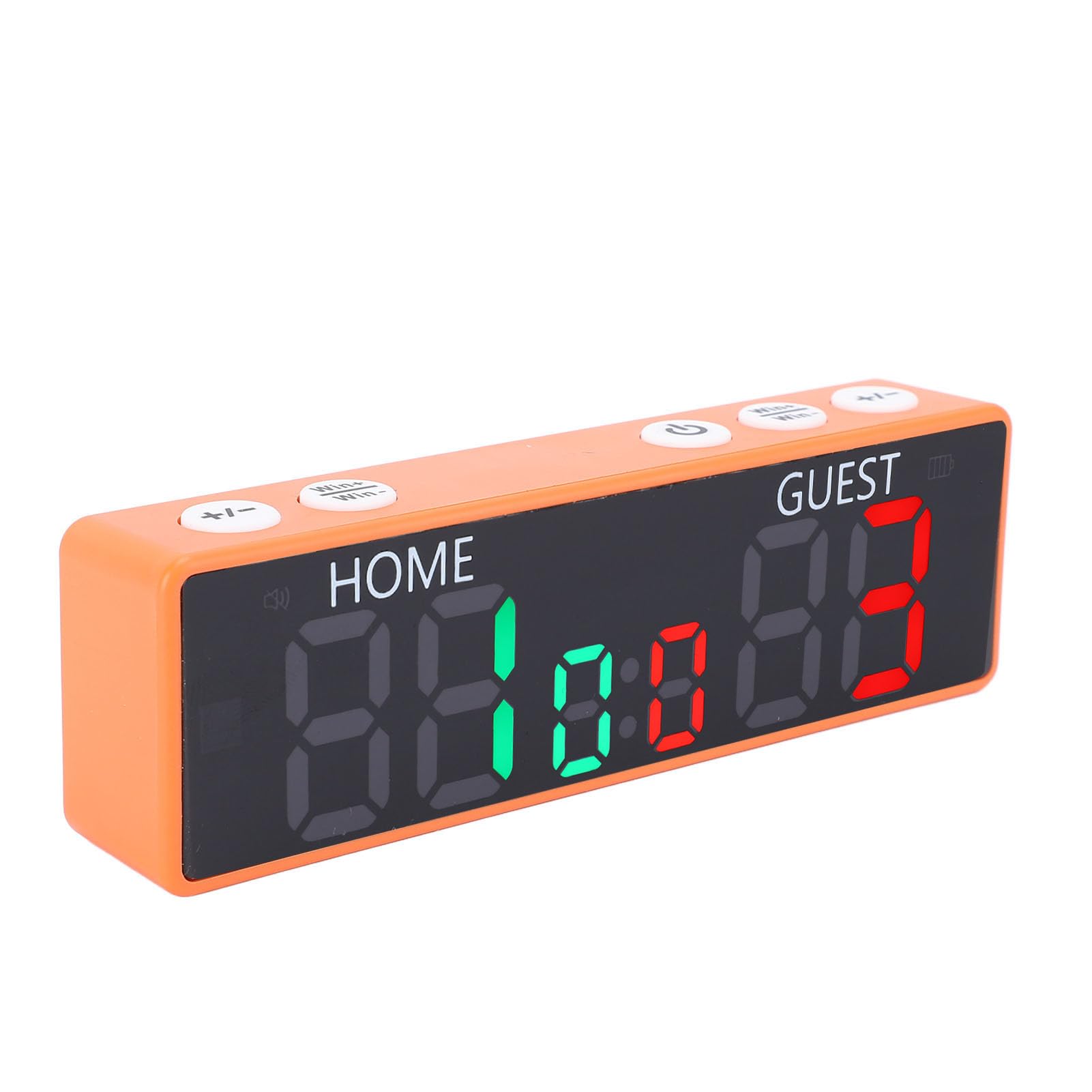 Mini Digital Scoreboard 6 Ziffern Portable Tabletop für Brettspiele Schachbatterie mit Summer-Support-Score (0-99) von YWBL-WH