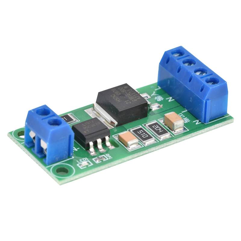 SCR-Modul, Optisch Isolierter AC-Steuerschalter mit DC-Eingangssignal, für Motoren, Glühbirnen, LED-Streifen, Kunststoff, YYAC-2 von YWBL-WH