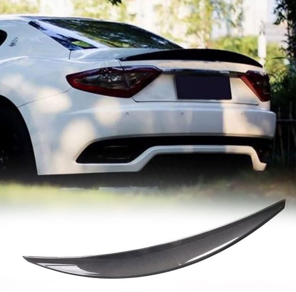 Auto-Heckflügel-Spoiler, Dach-Heckflügel-Spoiler, für Maserati GranTurismo Coupe 2008-2011 von YWLETO