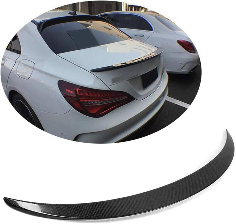 Auto-Heckflügel-Spoiler, Dach-Heckflügel-Spoiler, für Mercedes-Benz CLA Class W117 C117 CLA45 AMG Sedan 2013-2019 von YWLETO