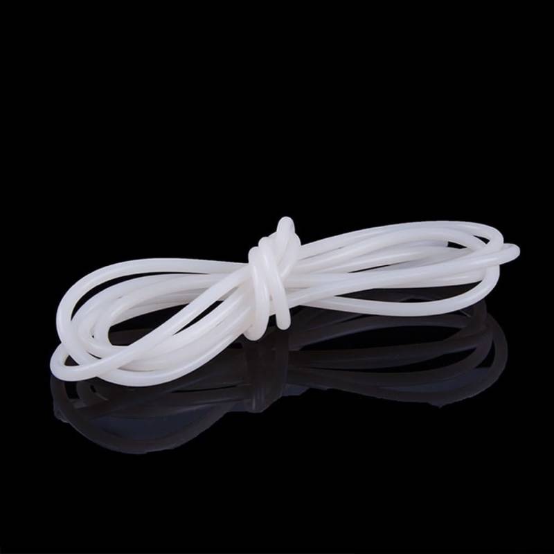 10M White Solid Silicone Cord, Diameter 1mm-25mm Solid Rubber Weather O Ring Stripping, Rubber Gasket Trim Seal Strip 1pc(14mm) von YXYFA