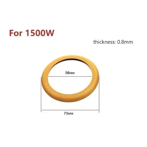 Ersatz-Pneumatikteile, gummiisolierter Kolbenring for 550 W/1100 W/1500 W ölfreier, leiser Luftkompressorzylinder(75 * 56 * 0.8mm) von YXYFA