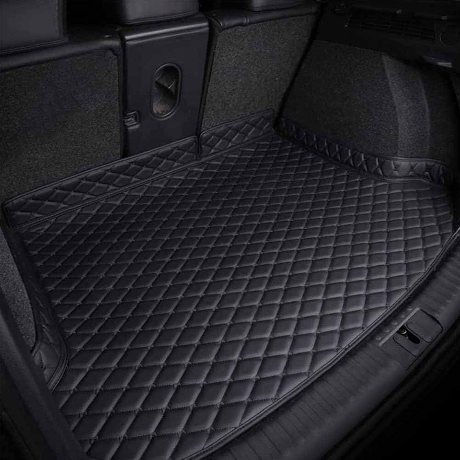 Kofferraummatte für Mitsubishi Pajero V93 V97(7seats) 2010-2023 2024,Antirutsch Kofferraum schutzmatte,Kofferraumwanne Schutzmatte,Wasserdicht kofferraummatten,Autoteppich,D von YXYYDS
