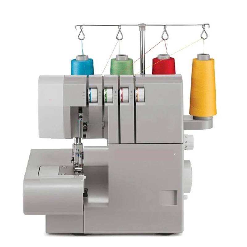 Nähmaschine, Vierfädige Multifunktions-Overlock-Nähmaschine Vertrauliche Maschine Overlock Nähmaschine Overlock Nähmaschine Anfänger DIY von YXZQLOZ