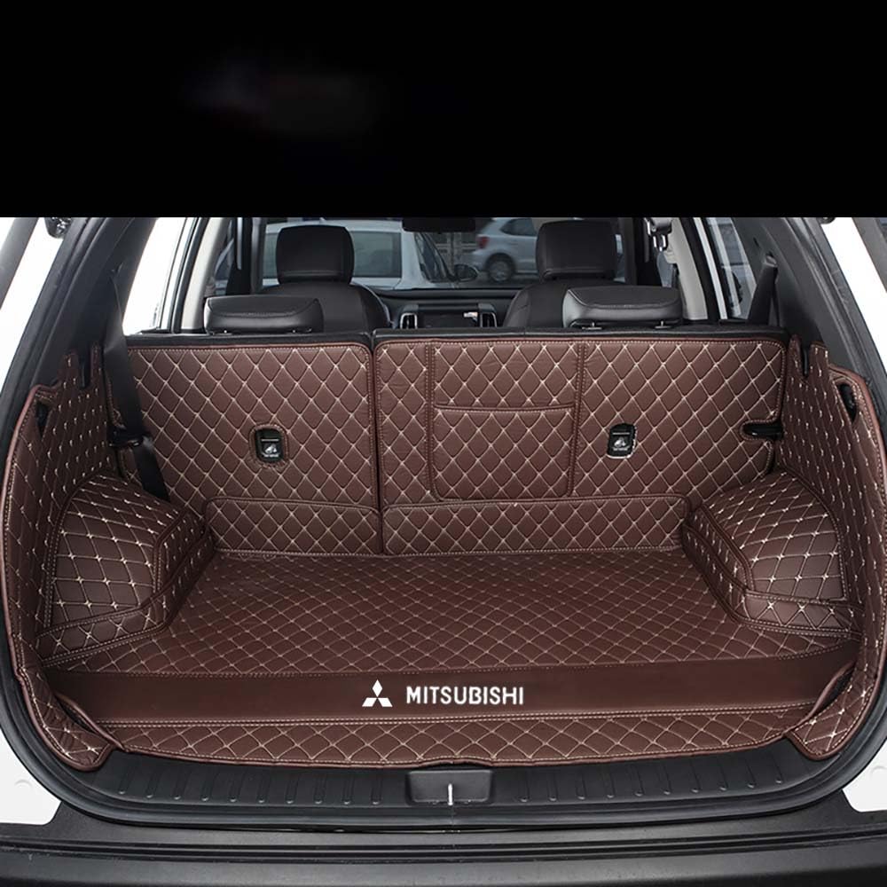 Kofferraummatten, Für Mitsubishi Outlander (5 Seats) 2019- (high Configuration),Antirutschmatten,Kofferraummatte Auto,Waterproof All Inclusive Kofferraummatten,F von YYASWED