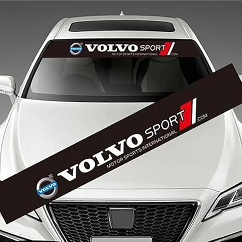 YYBCDSA Auto Emblem,für Volvo S40 S60 S80 C30 V40 V60 V90 3D Metall Chrom Buchstabenmarke Badge Aufkleber,Kühlergrill Emblem Car Styling Autozubehör von YYBCDSA