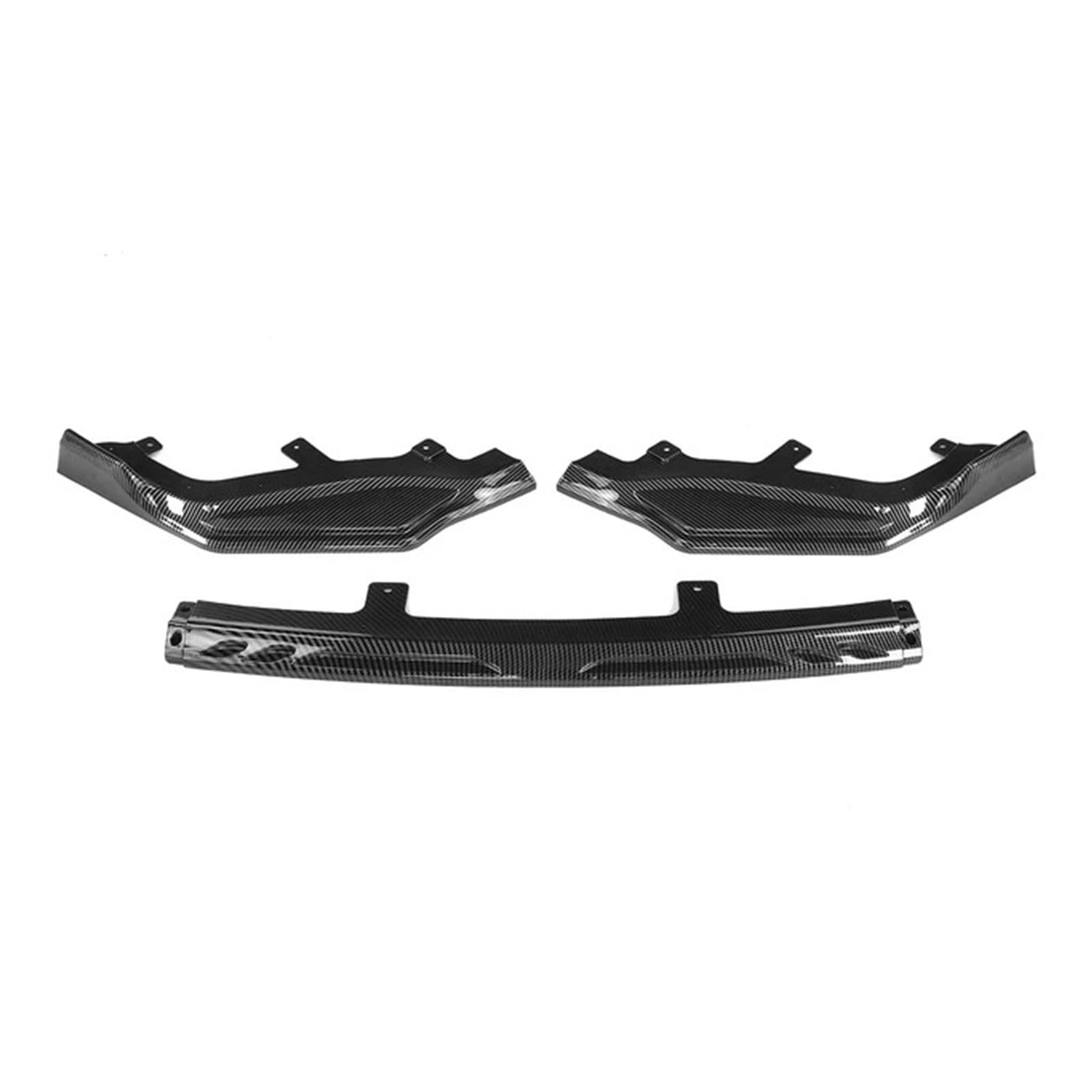 3-teiliges Auto-Frontstoßstangen-Splitter-Lippenspoiler-Body-Kit for Lexus IS200t IS300 IS350 F-Sport 2017 2018 2019 2020(Carbon look) von YYEFNMAZ