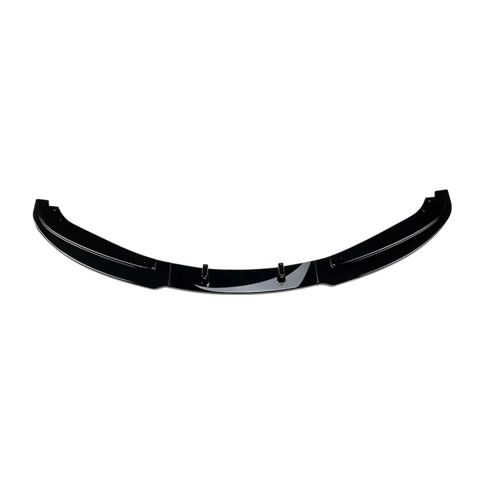 3-teiliges schwarz glänzendes Maxton Style Frontsplitter-Stoßstangenlippen-Tuning Kompatibel for BMW 3er E90/E91 Facelift LCI 2008-2011 Bodykit(GLOSS BLACK) von YYEFNMAZ