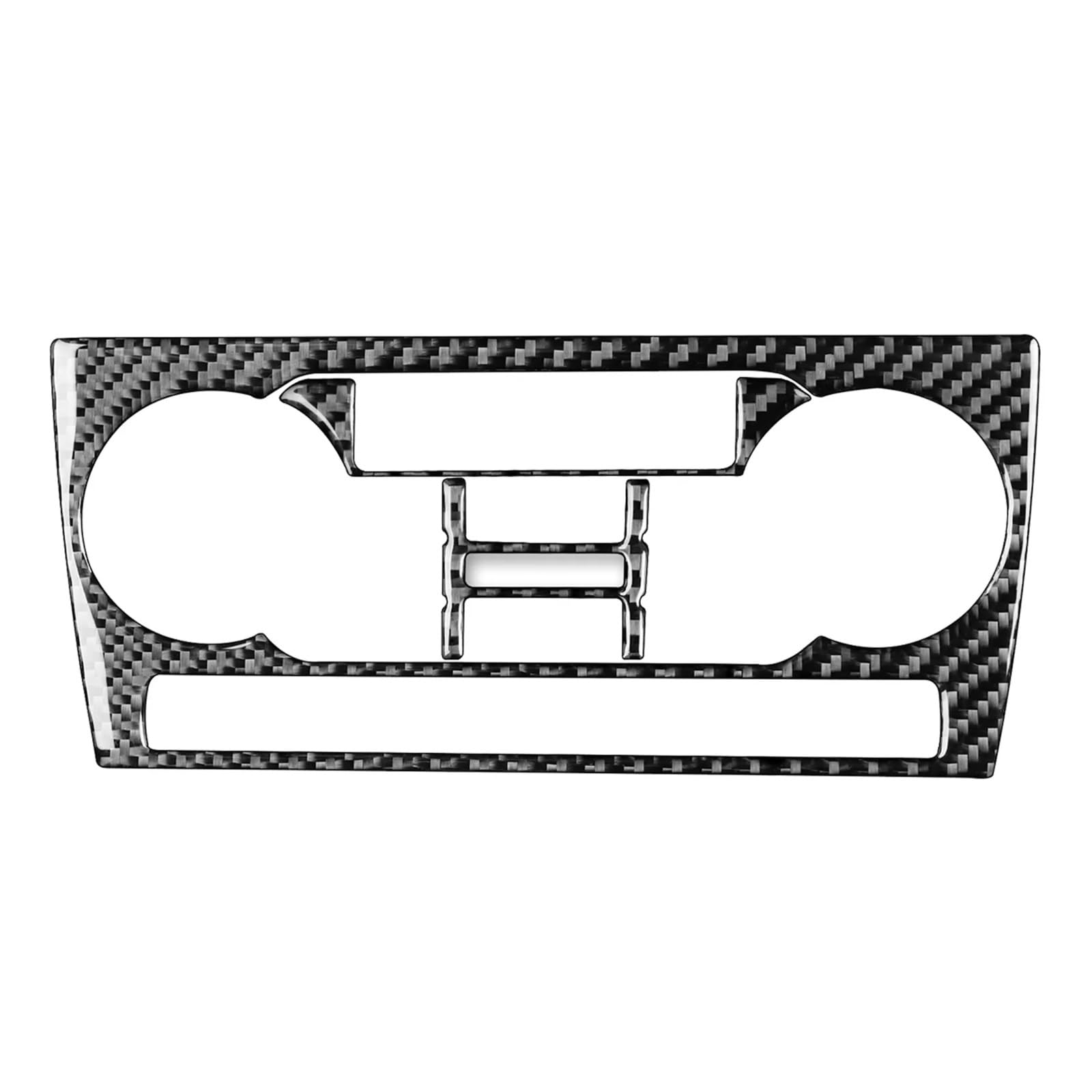 3D-Kohlefaser-Aufkleber, Autozubehör, Auto-Center-Steuerung, Klimaanlage, Panel-Rahmen, Innenverkleidung, kompatibel for Audi A3 8P S3 2006 2007 von YYEFNMAZ