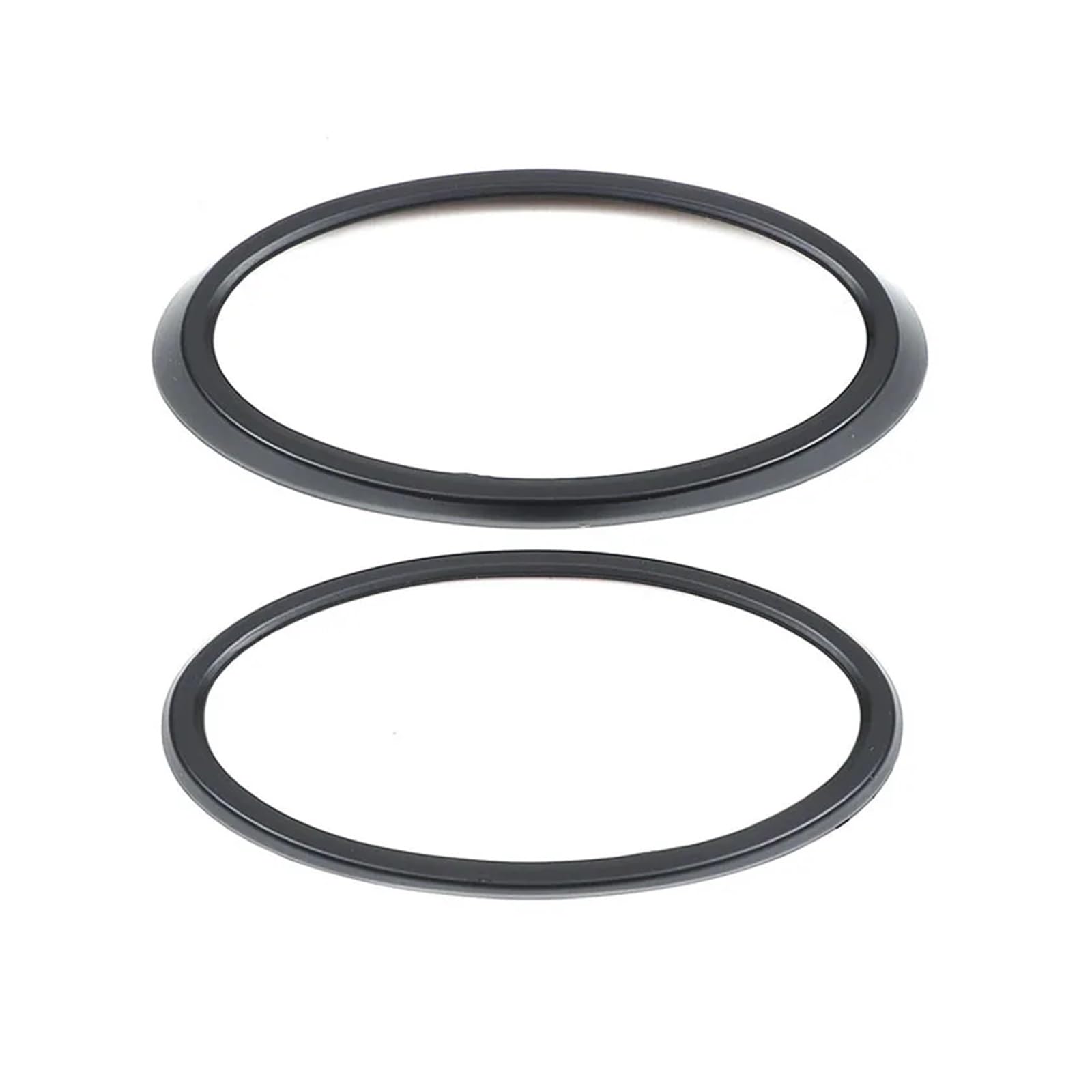 Kompatibel for 2021-2024 Subaru WRX ABS Auto vorne hinten Logo Dekoration Ring Aufkleber Zierabdeckung Embleme Rahmen Overlay Ring Autozubehör(Matte) von YYEFNMAZ