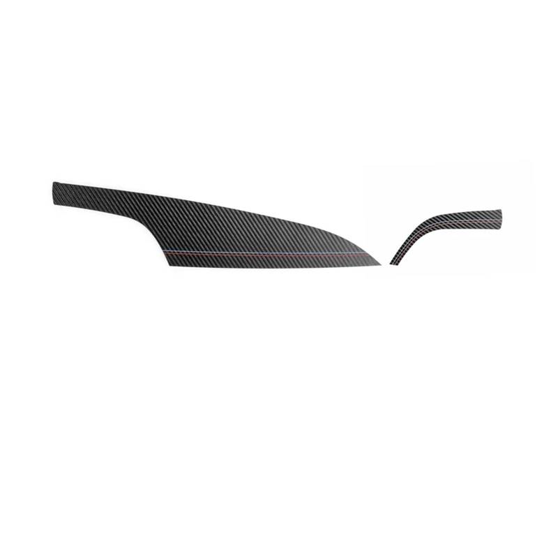 Kompatibel for BMW F20 F21 F22 F23 2012-2019 Auto-Innenausstattung Armaturenbrett Instrumentenverkleidung M Performance Aufkleber Zubehör(Carbon Leather A RHD) von YYEFNMAZ