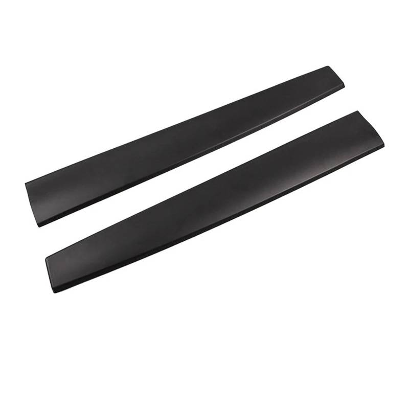 Türverkleidung kompatibel for Tesla Modell 3 Y 2021–2023 Mittelkonsolenverkleidung Aufkleberabdeckung Kohlefaser ABS Autodekoration Innenzubehör(2pcs Matte Black,for 21-23 Model 3) von YYEFNMAZ