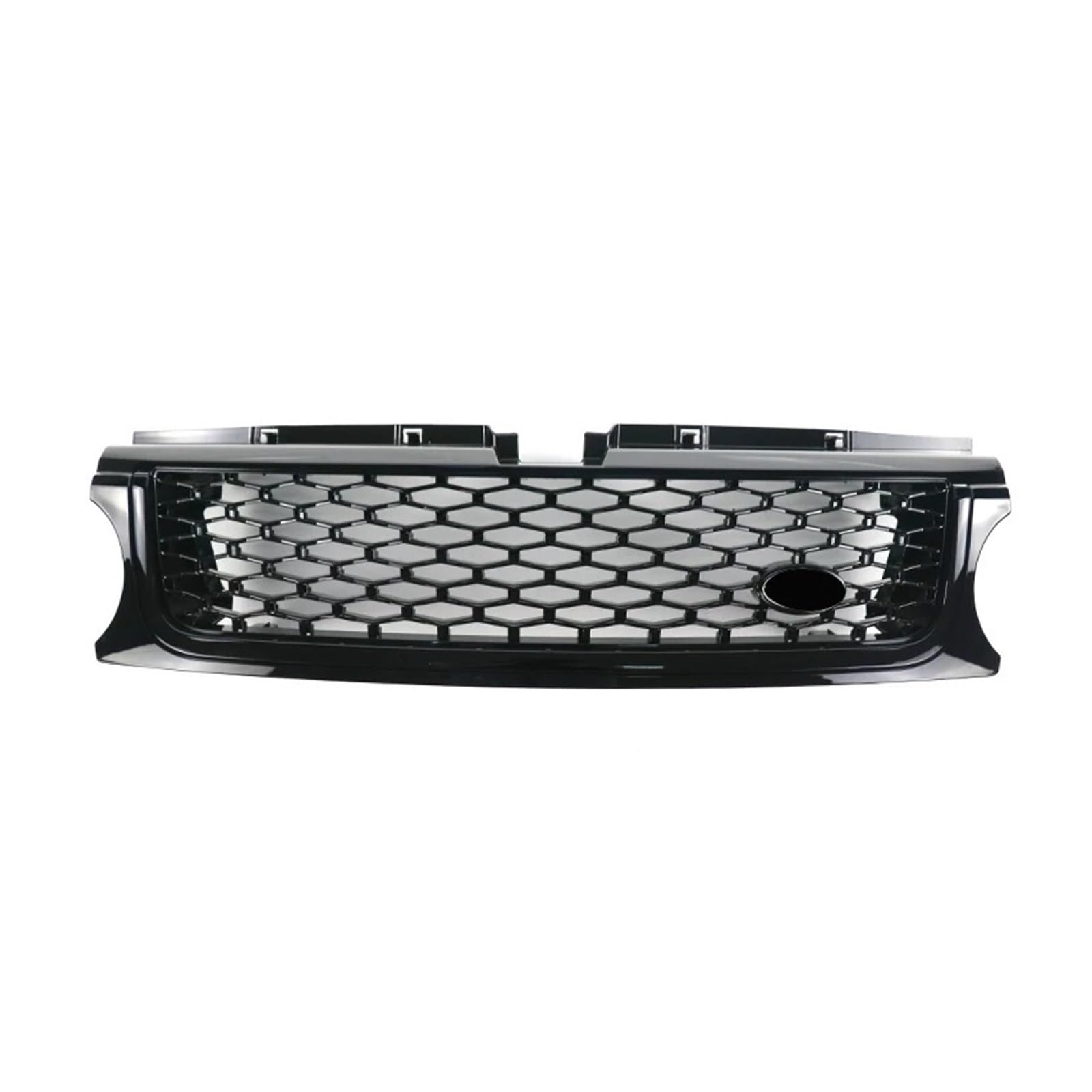 YYEFNMAZ 1 Stück Frontgrill for die Stoßstange, kompatibel mit Land Rover -Range Rover Sport L320 2010-2013, ABS-Auto-Styling, Netzgrill-Zubehör(All Black) von YYEFNMAZ