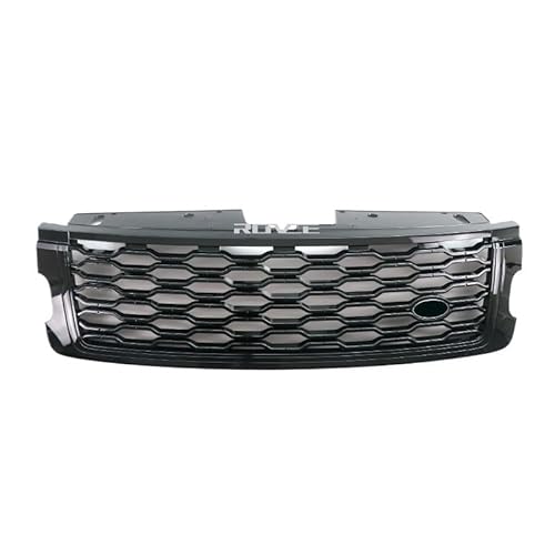 YYEFNMAZ ABS Auto Front Stoßstange Grille Kompatibel for Land Rover Range Rover Vogue L405 2013-2022 Mesh Grills Zubehör(18-22 All Black) von YYEFNMAZ