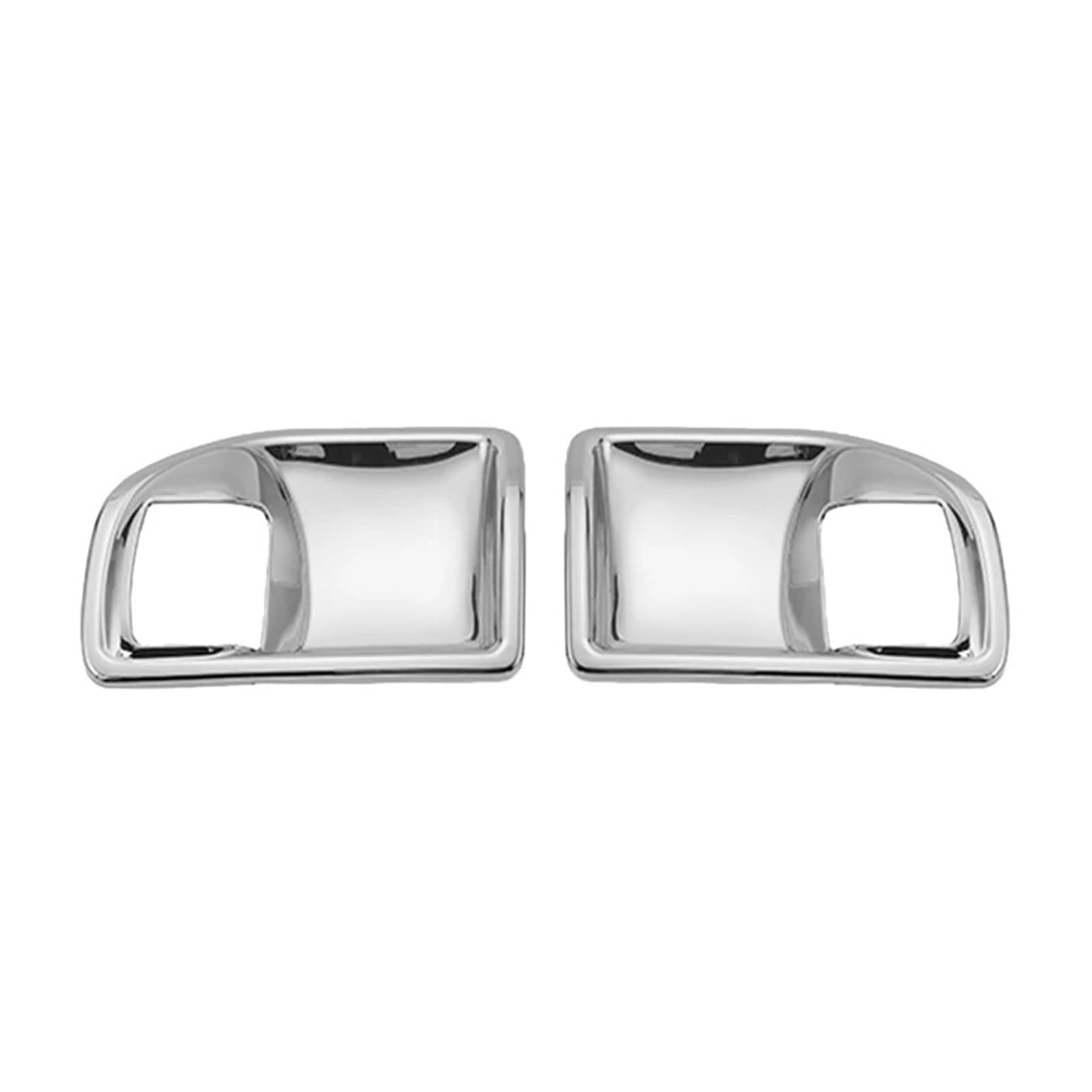 YYEFNMAZ ABS Griff Schüssel Dekoration Abdeckung Trims Aufkleber Kompatibel for Jeep -Wrangler JK 2011-2017 2 Tür Auto Innen Zubehör(Chrome) von YYEFNMAZ