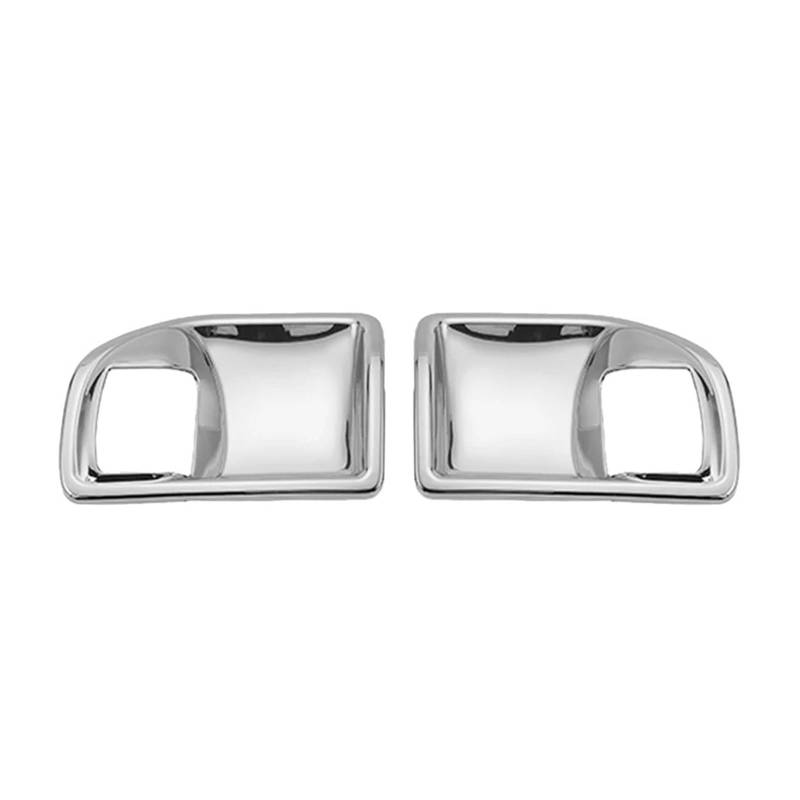 YYEFNMAZ ABS Griff Schüssel Dekoration Abdeckung Trims Aufkleber Kompatibel for Jeep -Wrangler JK 2011-2017 2 Tür Auto Innen Zubehör(Chrome) von YYEFNMAZ