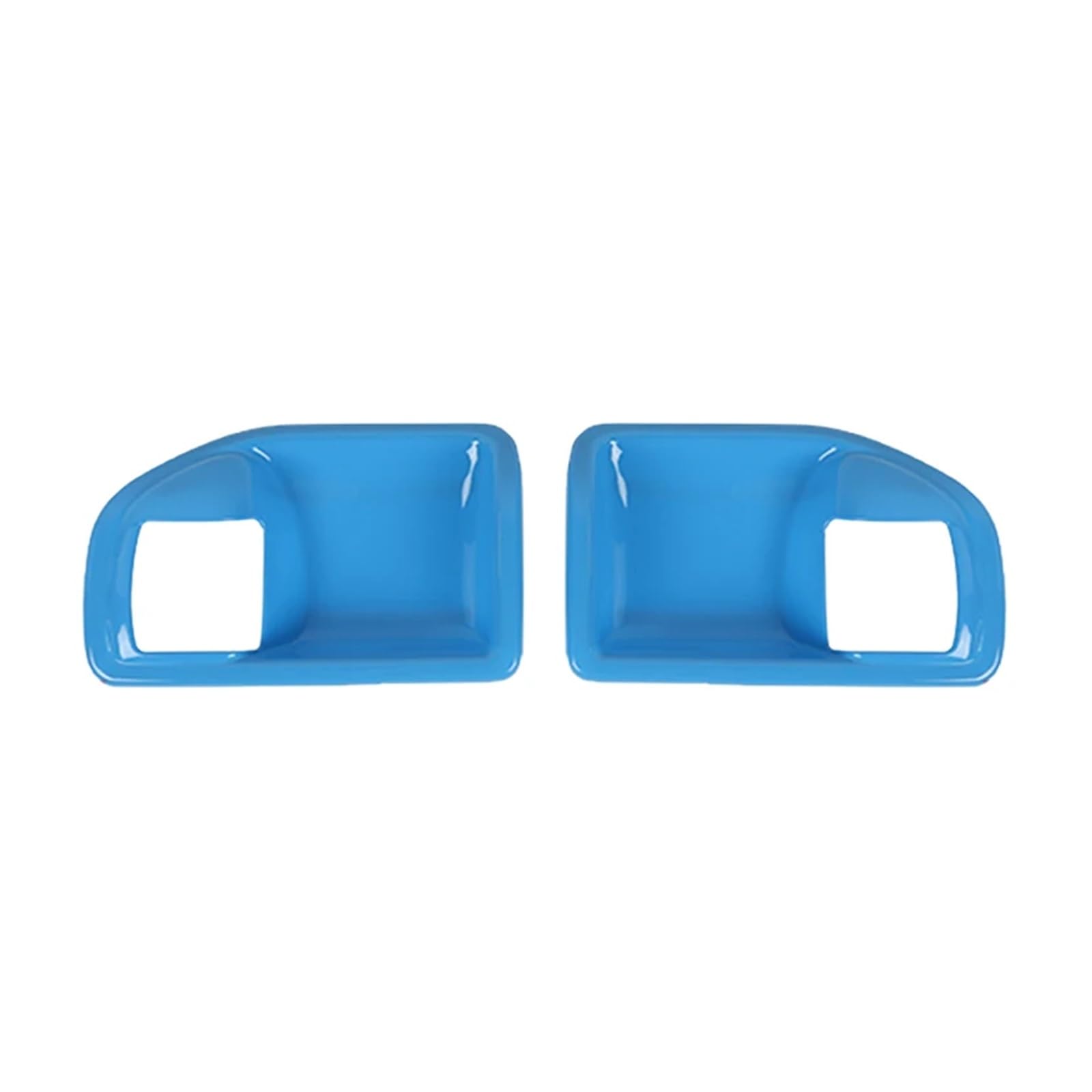 YYEFNMAZ ABS Griff Schüssel Dekoration Abdeckung Trims Aufkleber Kompatibel for Jeep -Wrangler JK 2011-2017 2 Tür Auto Innen Zubehör(Light Blue) von YYEFNMAZ