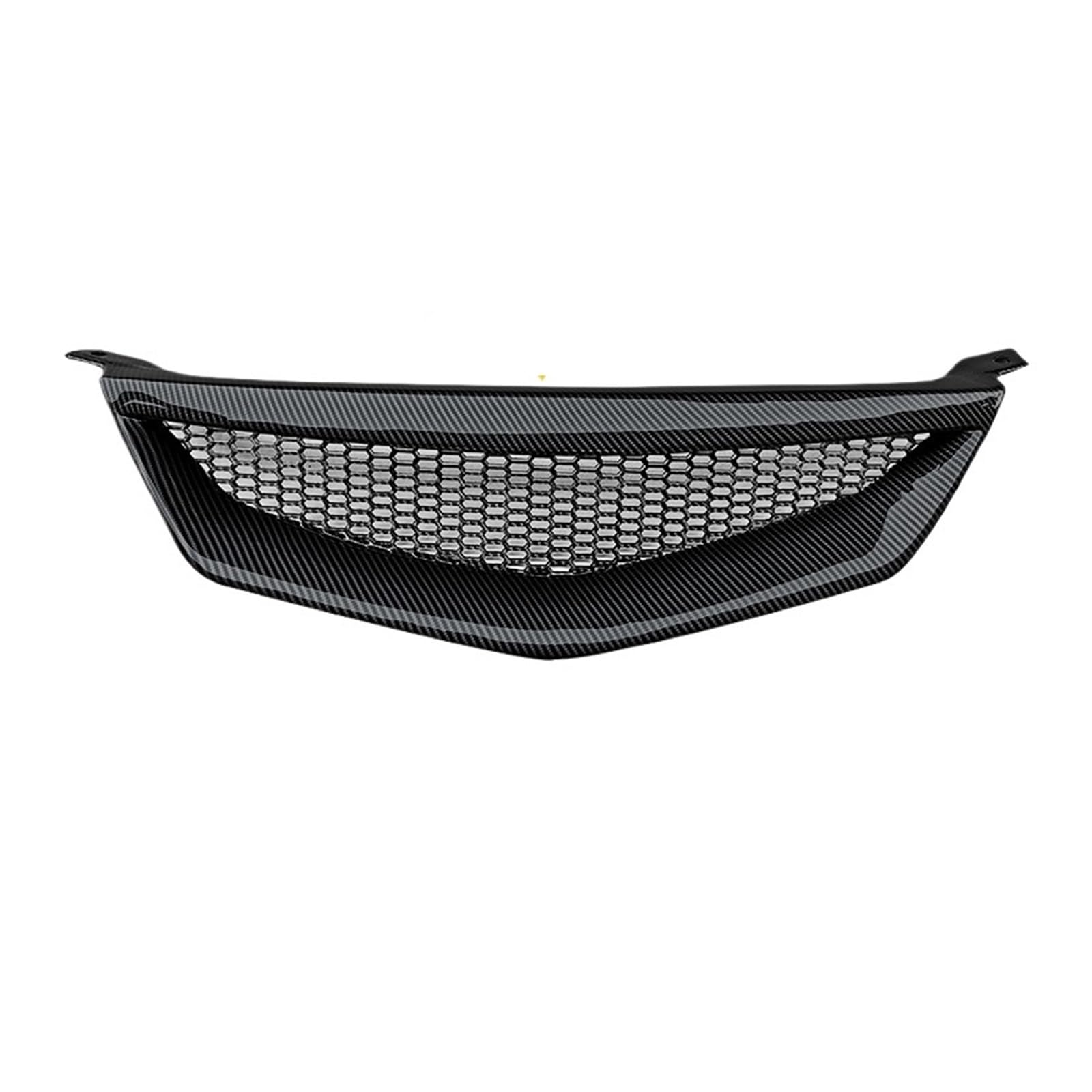 YYEFNMAZ Auto-Grill, kompatibel mit Mazda 6 2003–2010, M6 2008–2012, erste Generation, Stoßstange, Carbon-Oberfläche, Netz-Frontgrill, Refit-Zubehör, GR-Stil(Carbon Surface 06-10) von YYEFNMAZ