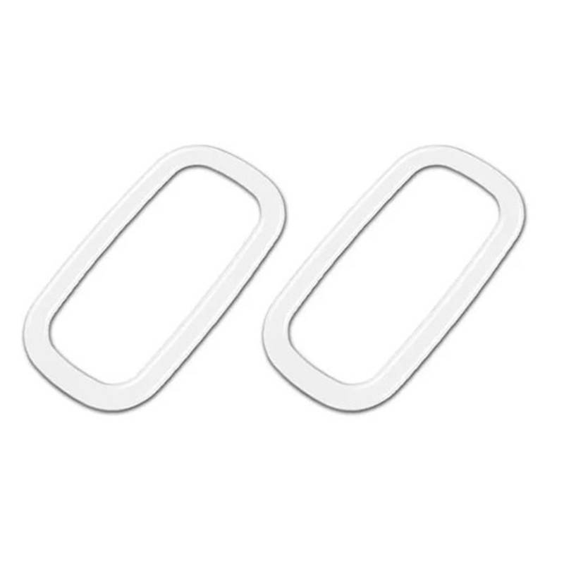 YYEFNMAZ Auto-Zentralsteuerungs-Klimaanlage-Abdeckungsaufkleber kompatibel for Mini -Cooper -JCW F60 One Dekoration Innenzubehör(White) von YYEFNMAZ