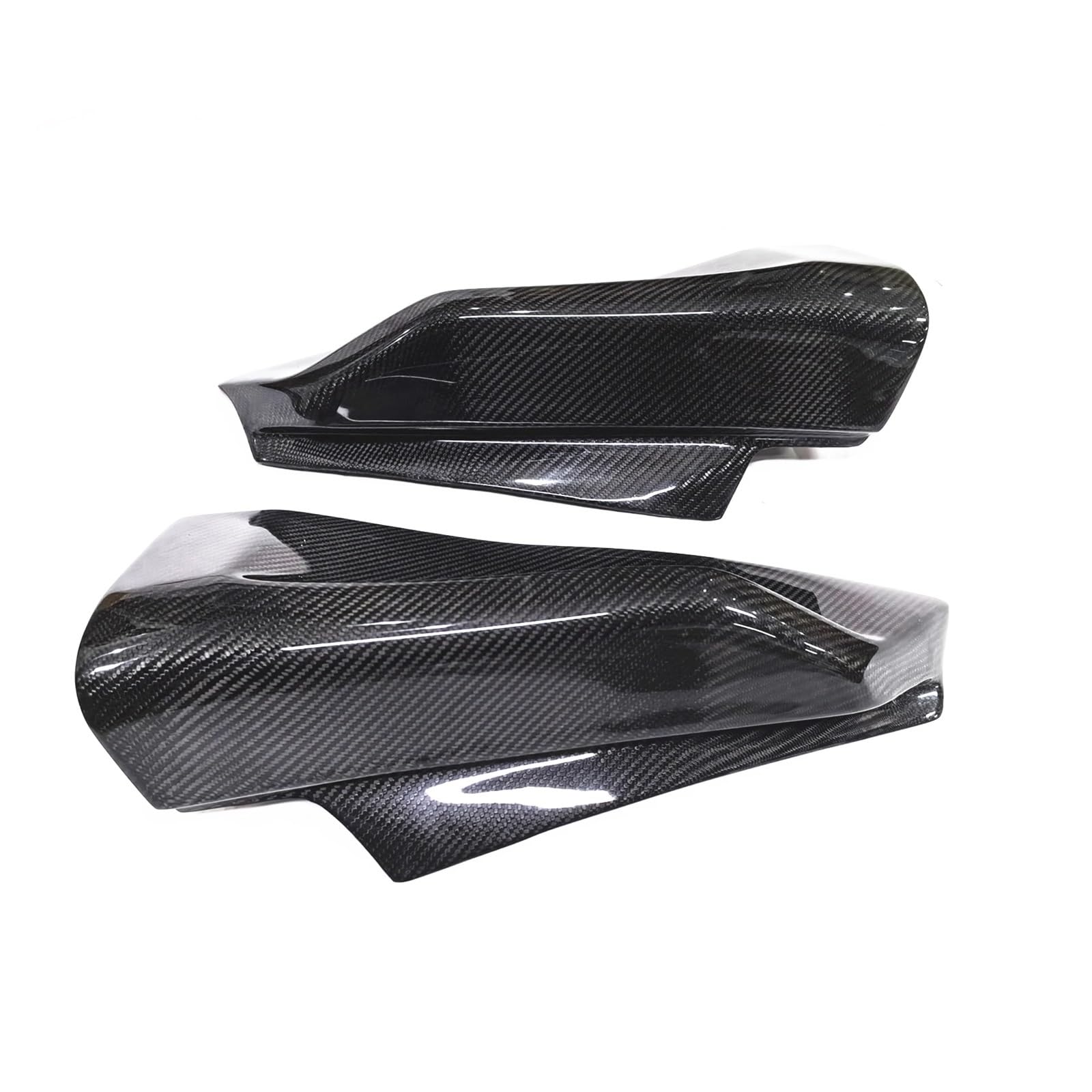 YYEFNMAZ Carbon Fiber Hinten Seite Abdeckung Lip Unteren Diffusor Spoiler Ecke Splitter Kompatibel for Nissan 350Z Z33 2003-2006 von YYEFNMAZ