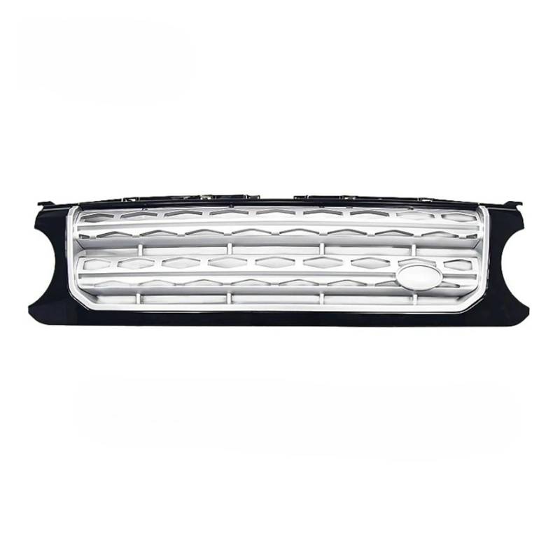 YYEFNMAZ Frontgrill Autogrill Kompatibel for Land Rover Discovery 4 2010-2016 L319 LR043292 LR051300 LR051299 LR024301 Zubehör(10-13 Silver Black) von YYEFNMAZ