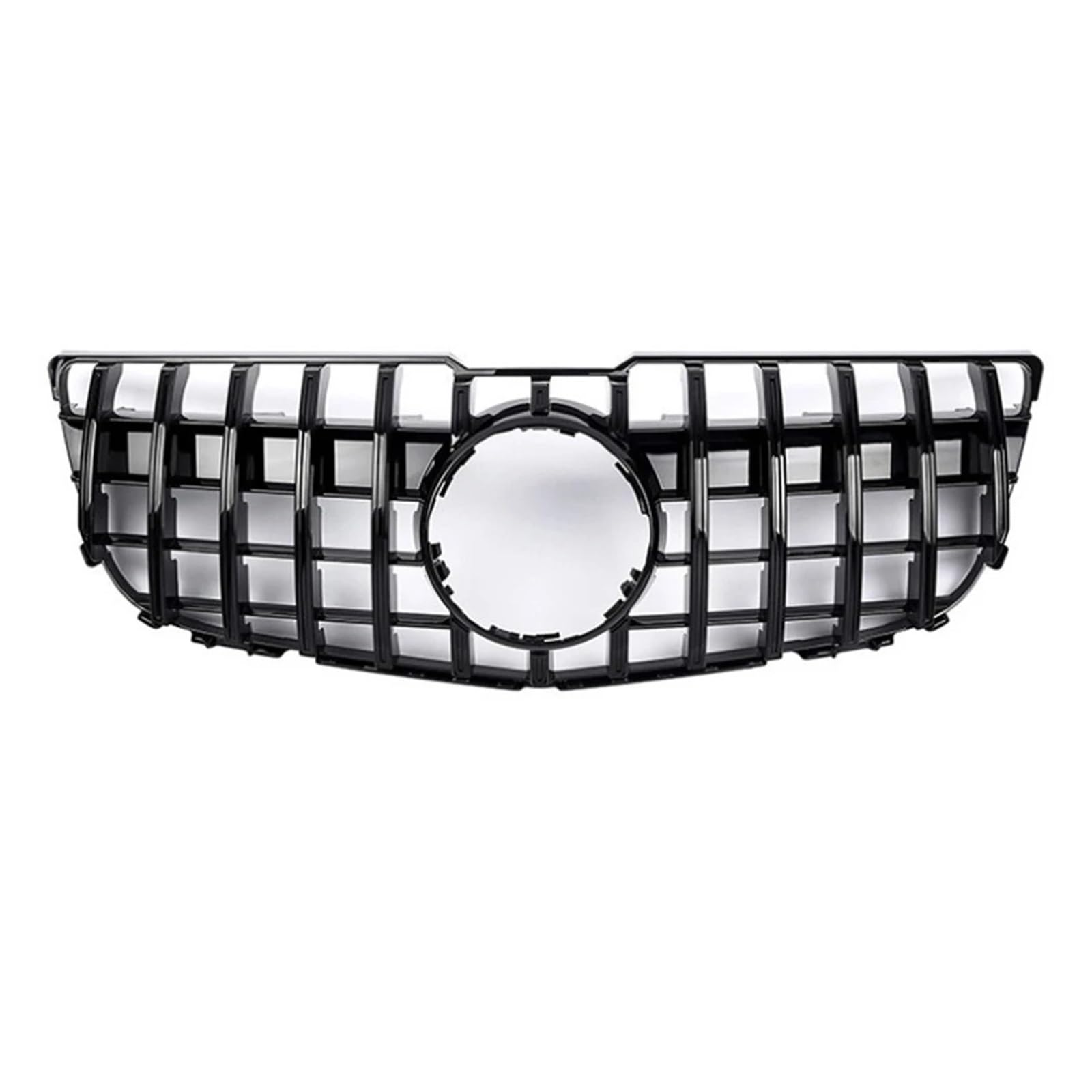 YYEFNMAZ GT/Diamond Style Frontgrill Oberer Renngrill Kompatibel for Mercedes Benz GLK Klasse X204 GLK220 GLK250 GLK300 GLK350 2013-2015(C Black) von YYEFNMAZ