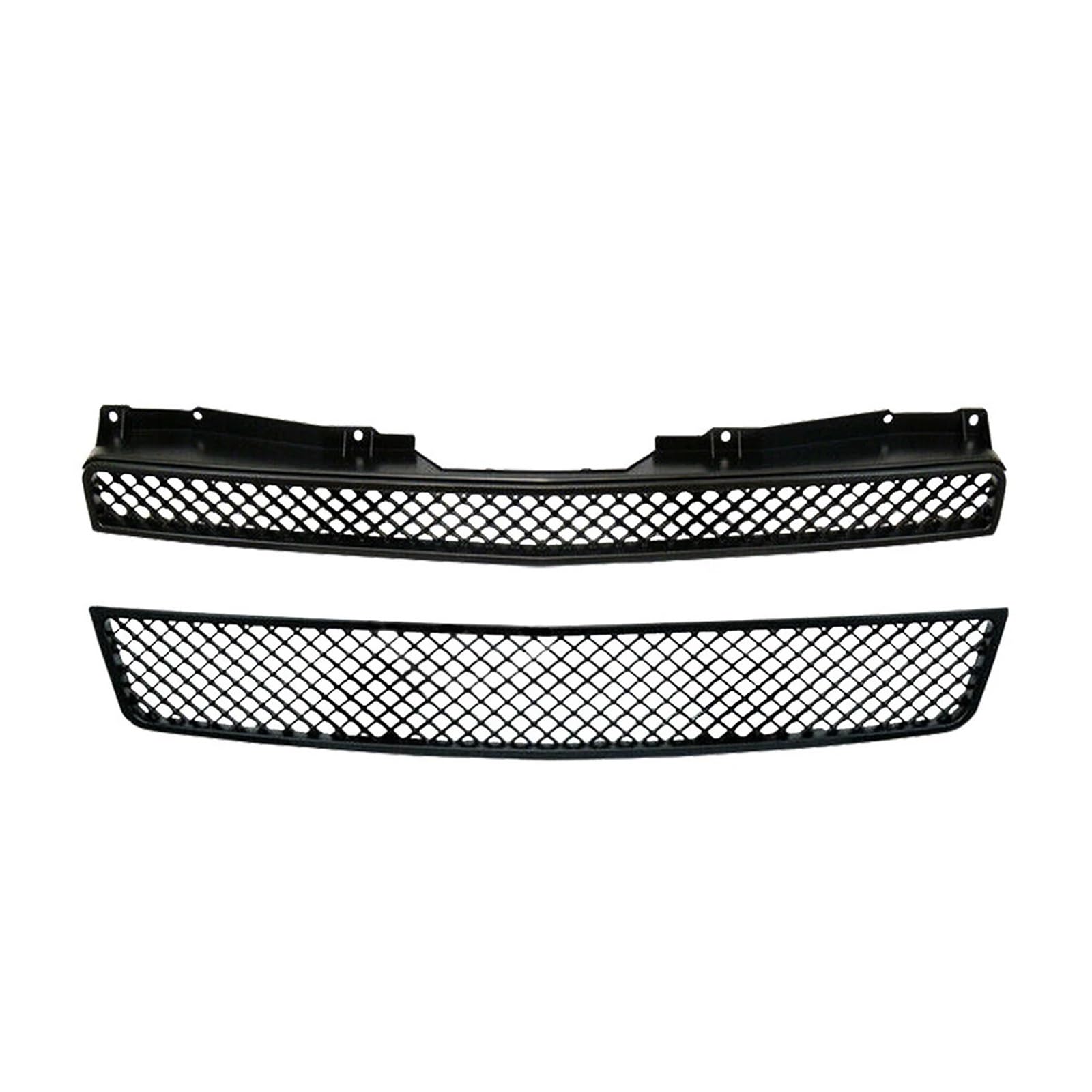 YYEFNMAZ Guard Front Hood Bumper Grille Racing Grill Gloss Black Grills Kompatibel for Tohoe 2007-2013 Autozubehör von YYEFNMAZ