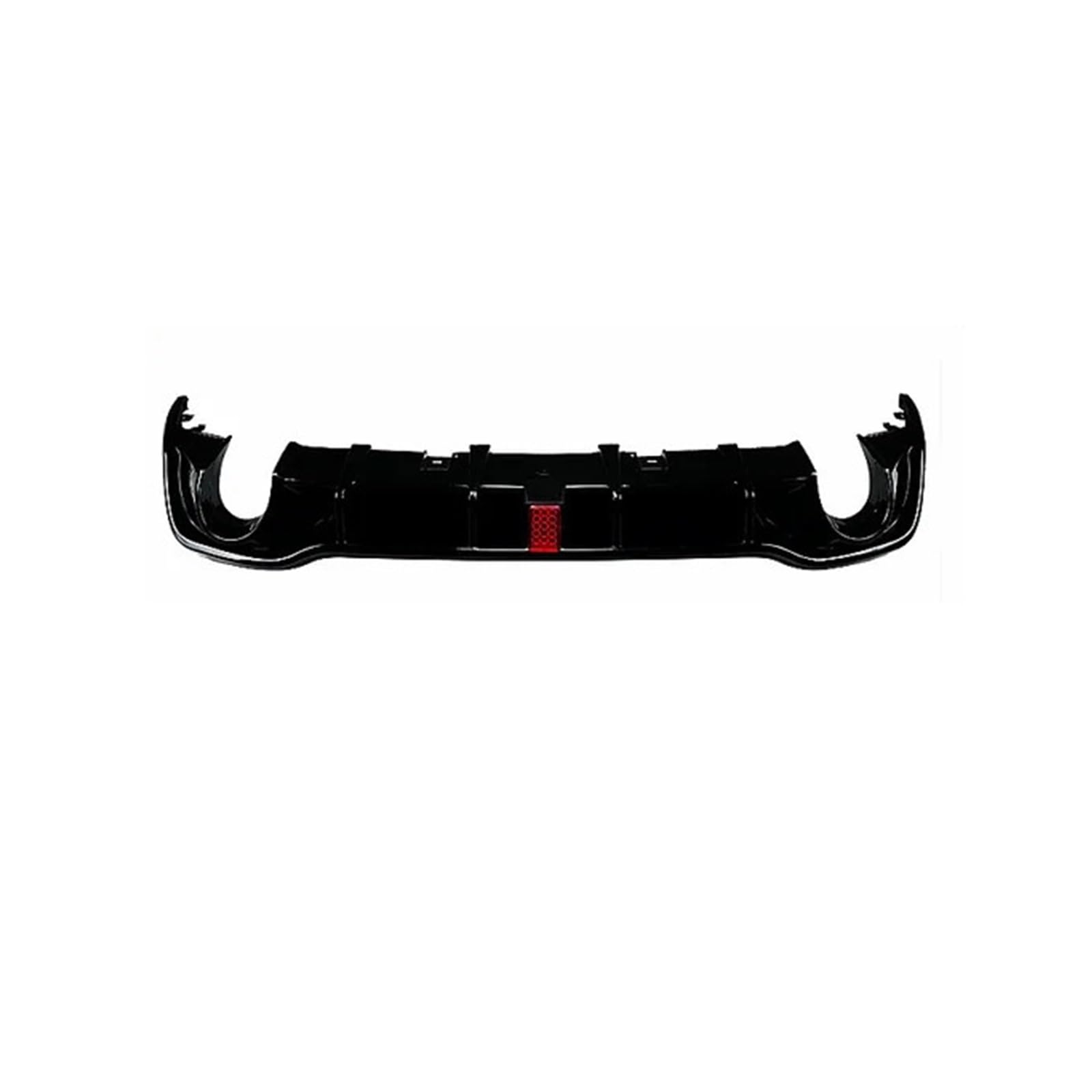 YYEFNMAZ Heckstoßstangendiffusor, kompatibel for VW Golf 8 MK8 GTI GTE RL 2020 2021 2022 2023, Spoiler-Splitter, Auto-Außen-Tuning-Zubehör von YYEFNMAZ