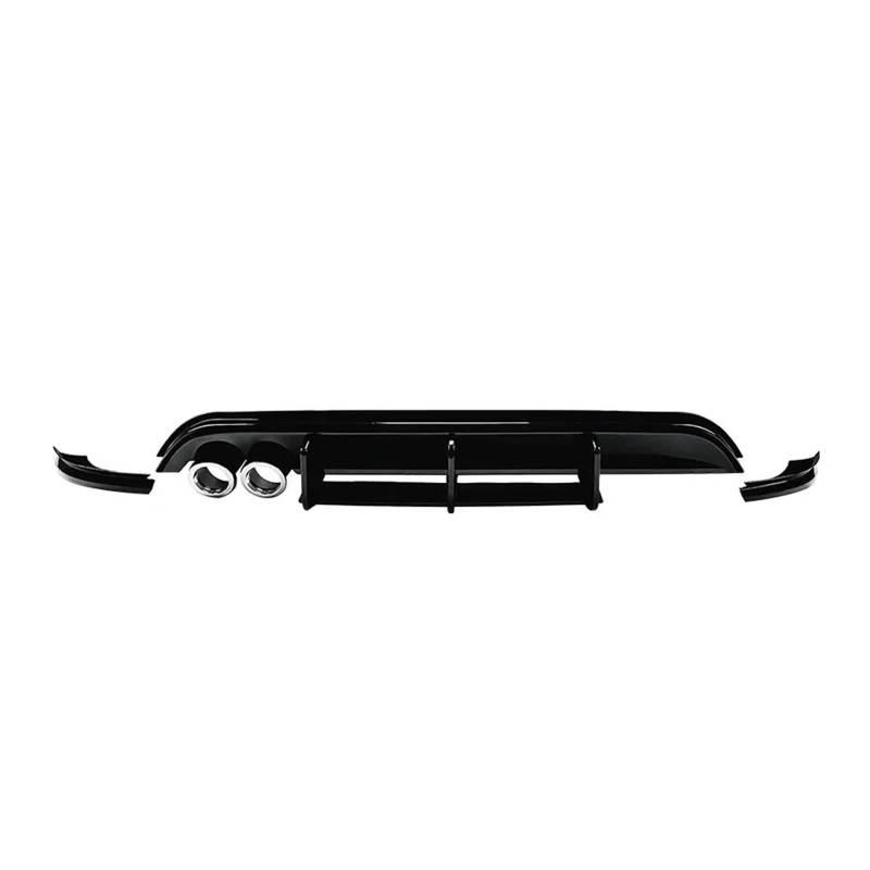 YYEFNMAZ Heckstoßstangenlippe kompatibel for VW Polo MK5 6R 2009–2014, Diffusor, Spoiler, Splitterschutz, Auto-Styling, Auto-Zubehör, Dekoration von YYEFNMAZ