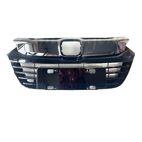 YYEFNMAZ Kompatibel for HR-V HRV VEZEL 2019 2020 2021 Schwarz/Silber FRONTGRILL Racing Grills(Chrome) von YYEFNMAZ