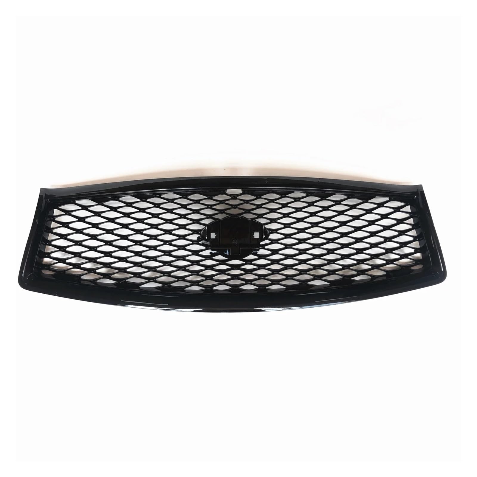 YYEFNMAZ Kompatibel for Infiniti Q50 2014–2017, Ersatz-Oberteil, Auto-Frontgrill, Racing-Grill, Stoßstangenhaube, Netzgitter, glänzend schwarz von YYEFNMAZ