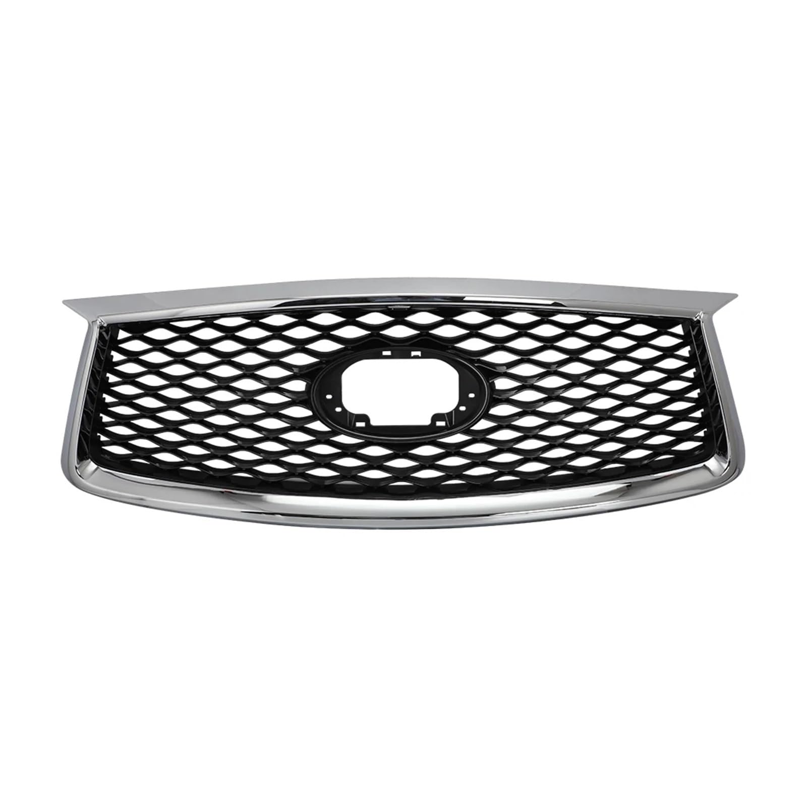 YYEFNMAZ Kompatibel for Infiniti QX50 2018 Frontgrill Ersatz Racing Grill Auto Obere Stoßstange Haube Mesh Grid Kit Maske Kühlerabdeckung Zubehör von YYEFNMAZ