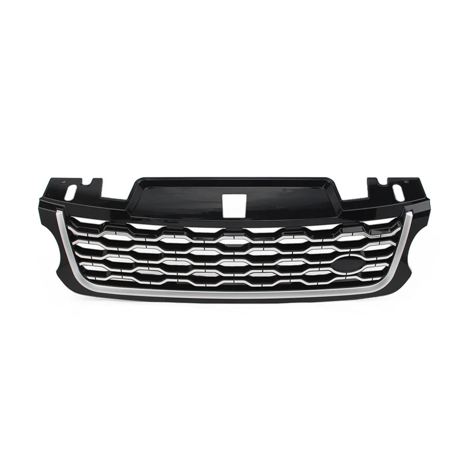 YYEFNMAZ Kompatibel for Land Rover – Range Rover Sport 2014 2015 2016 2017, Auto-Frontstoßstangengrill, Lufteinlass-Kühlergrill(Black Silver) von YYEFNMAZ