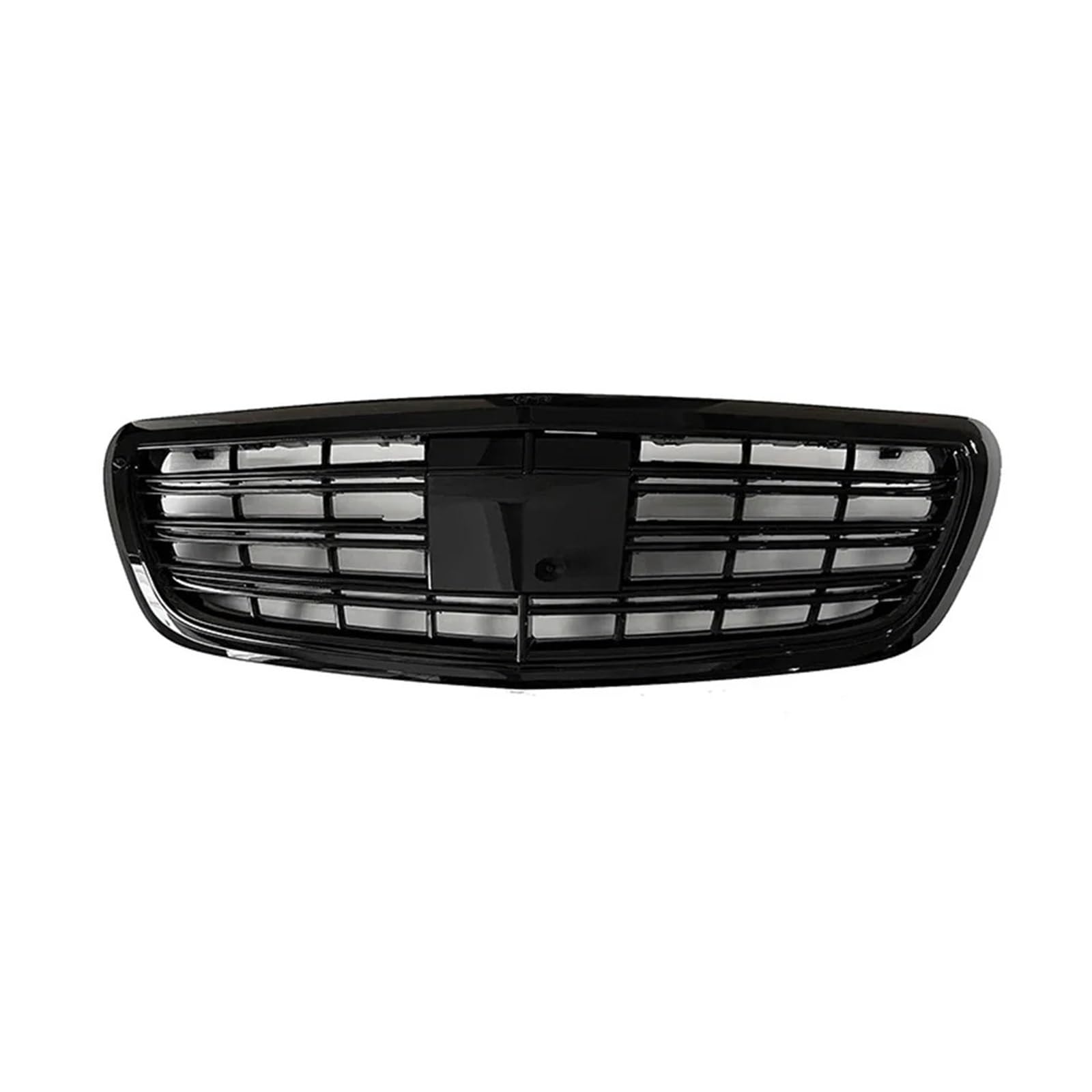 YYEFNMAZ Kompatibel for Mercedes-Benz W222 S-Klasse S320 S350 S400 S450 S500 S600 2014–2019. Frontstoßstangengrill, Haube, Tuning-Renngrill(Black) von YYEFNMAZ